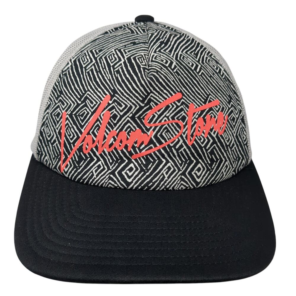 Volcom Stone Snapback Mesh Back Trucker Hat Multi… - image 1